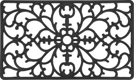 Chic Antique Dørmatte Gummi rosett 45x75 Chic Antique Dørmatte Gummi rosett 45x75