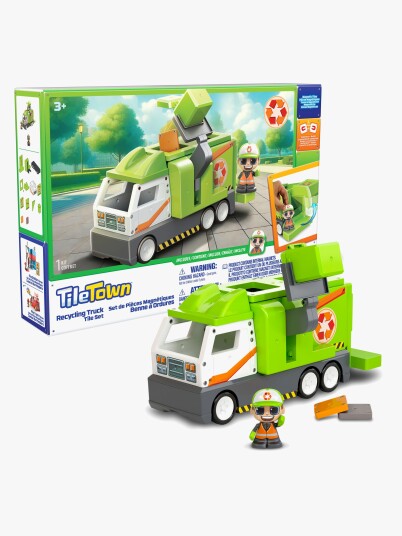 Tile Town Recycling Truck Tile Town Recycling Truck