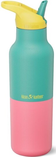 Klean Kanteen Rise Vacuum Classic 473ml w/ Flip Seal Sport Turquoise Kaleidoscope 