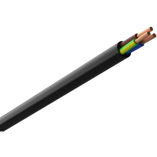 Namron Pmh 3G1,5 Sort Bunt 10 m Namron Pmh 3G1,5 Sort Bunt 10 m