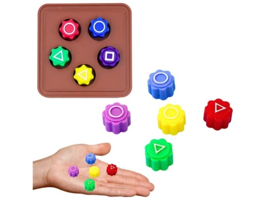 Leantoys Terninger For Å Spille Gonggi Hacele Squid Games Arcade Game Base 5 Stk B Lean Leker