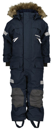 Didriksons Theron Coverall 3, vinterdress barn 110 navy