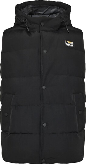 Superdry Sport Hood Short Everest Gilet JET BLACK M