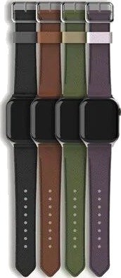 OtterBox Symmetry Cactus Leather Watch Band for Apple Watch 44/45/46mm Rich Adobe - brown
