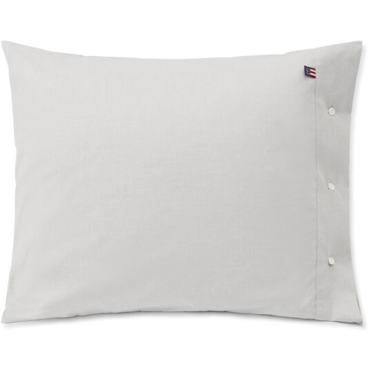 Lexington Pin Point Gray Cotton Putevar 65x65 cm