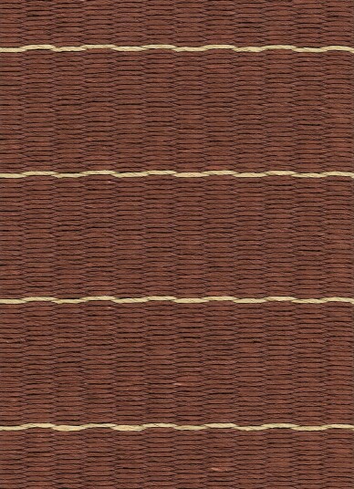 Woodnotes Line teppe 200x300 Papirgarn/ Rødbrun/ Naturlig