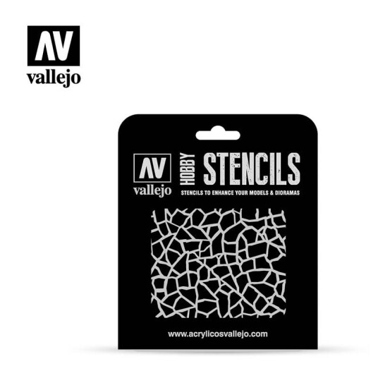 Vallejo Stencils Giraffe Camo WWII 1/35