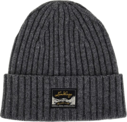 Lundhags Knak Wool Beanie OneSize, Grey Melange Lundhags Knak Wool Beanie OneSize, Grey Melange