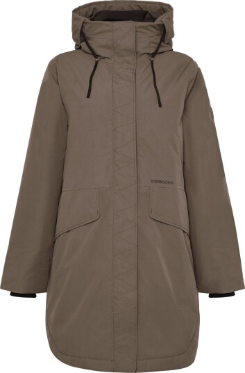 Didriksons Lilian Parkas Dame Mocha Brown 40(L)