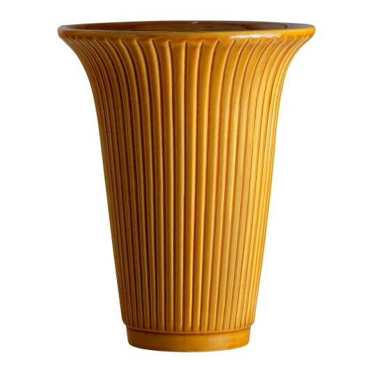 Bergs Potter Daisy vase glassert Ø20 cm Gul Bergs Potter Daisy vase glassert Ø20 cm Gul