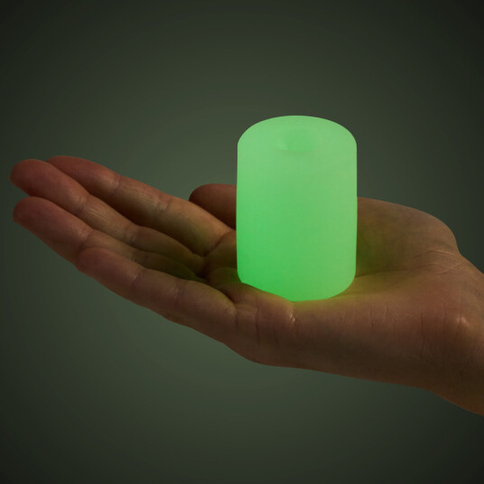 Doc Johnson GoodHead Glow Helping Head Silicone Glow - Hvit Doc Johnson GoodHead Glow Helping Head Silicone Glow - Hvit