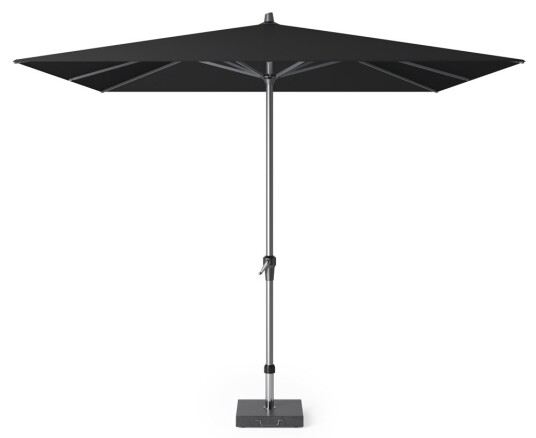 Platinum Riva parasoll Svart/grå exkl. parasollfot 2,75 x 2,75 m Svart