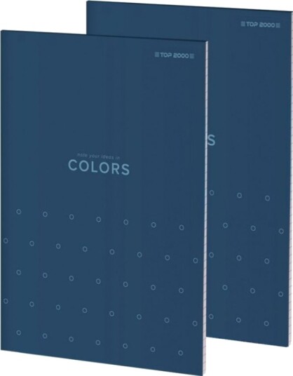 Top 2000 Notatblokk Top 2000 Colors A5/100K Ruter