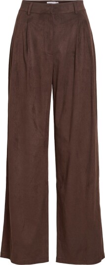 Vila Vichoose Hw  Straight Pants/Ka   Brown   36