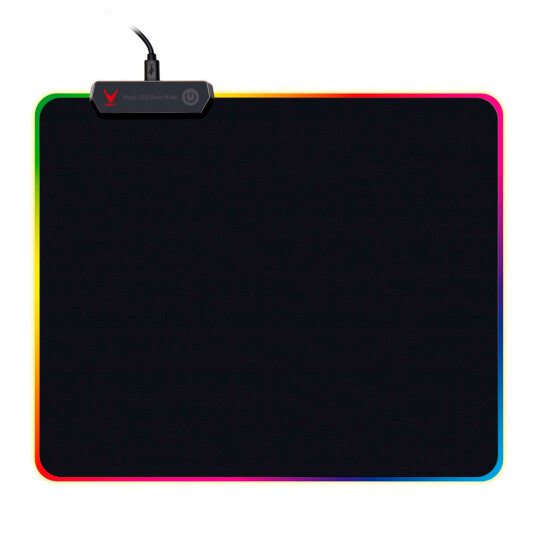 VARR Gaming Musematte med RGB lys 25x30 cm 7 moduser VARR Gaming Musematte med RGB lys 25x30 cm 7 moduser