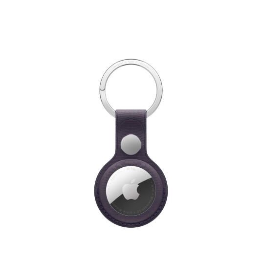 Apple FineWoven nøkkelring for AirTag - Midnattslilla Apple FineWoven nøkkelring for AirTag - Midnattslilla