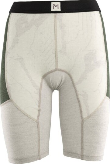 Aclima Women's Lars Monsen Femunden Shorts XS, Beige Melange/Olive Night/Femunden Light