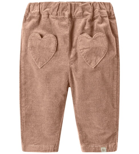 Lil Atelier Lil' Atelier Fløyelsbukser Loose NbfSomba Rådyr 56 Bukser bomull Rosa