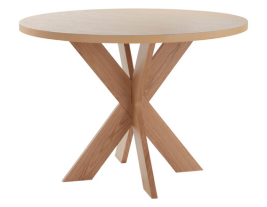 Jotex LUGNVIK spisebord Ø 100 cm Eikefinèr 1626474-01-0 1628911-01-0