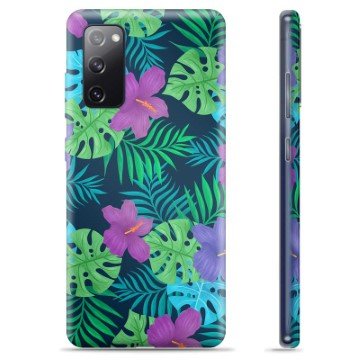 Samsung Galaxy S20 FE TPU-deksel Tropiske Blomster