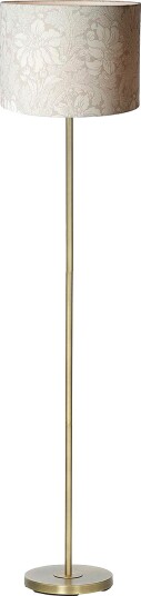 PR Home Gulvlampe Amy messing Beige Gulvlamper