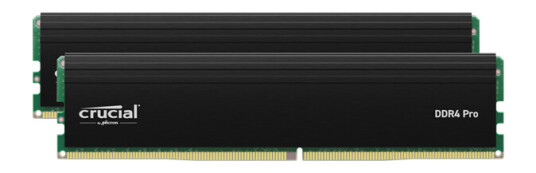 Crucial PRO 32GB DDR4 RAM (2x16GB) 3200MHz CL22 for Stasjonær PC