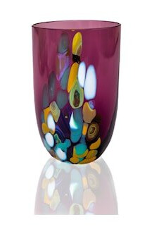 Marble Drikkeglass Mulberry Purple Marble Drikkeglass Mulberry Purple