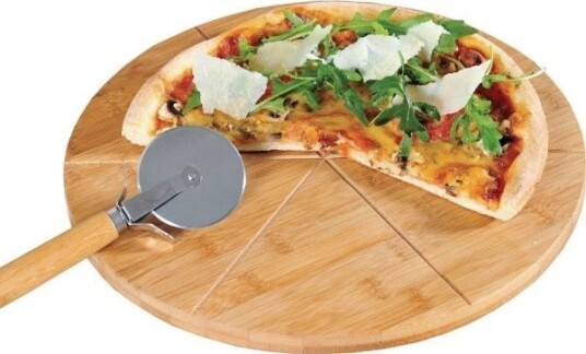 Kesper Pizza tallerken, bambus, FSC 58462