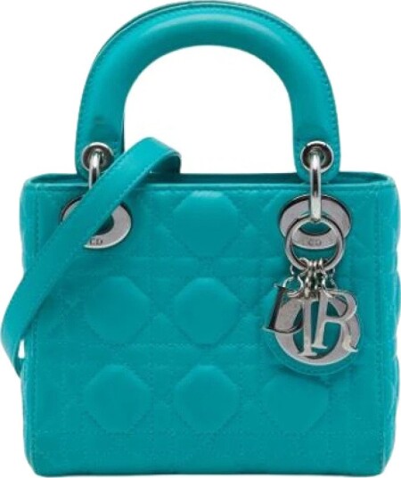 Dior Vintage Dame Pre owned Blå ONE SIZE,