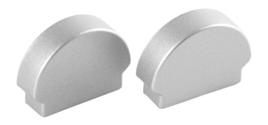 Hide-A-Lite Curl Endestykke til aluminiumsprofiler 2-pakk Belysning
