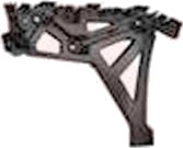 VAN WEZEL 4368538 Holder, støtfanger