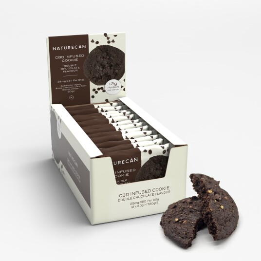 CBD Cookie   Dobbel sjokolade / Boks   12 stk