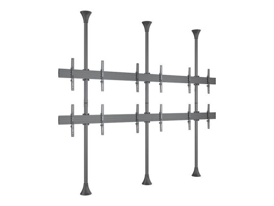 Multibrackets M Pro Series MBFC3UX2 monteringssett - fast - for 2x3 videovegg - 3 m length - svart