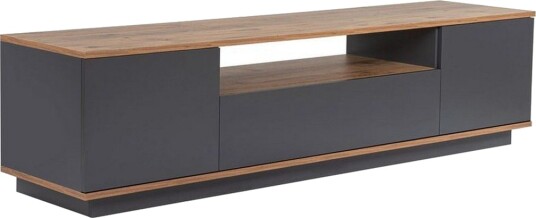 Meni TV benk 180 cm Natur/Antrasitt Meni TV benk 180 cm Natur/Antrasitt