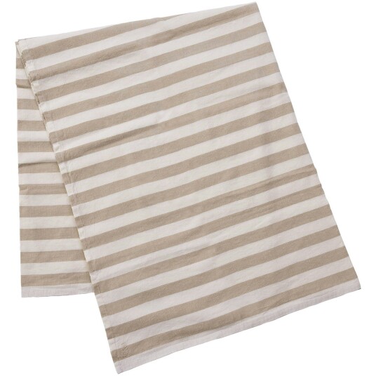 Ernst Duk 145x300 cm Hvit/Beige