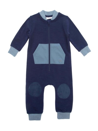 Woolland Bergen Ulldress Baby Blue Ink 62 68 Woolland Bergen Ulldress Baby Blue Ink 62 68