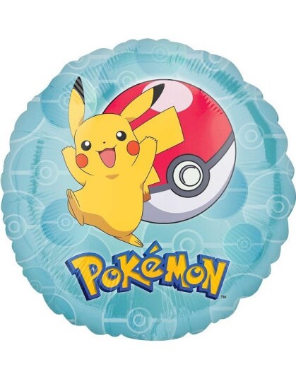 Folieballong 43 cm Pokémon Fest