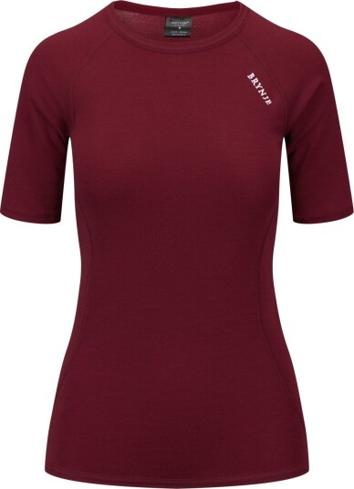 Brynje Women's Classic Wool T Shirt Chianti S Brynje Women's Classic Wool T Shirt Chianti S