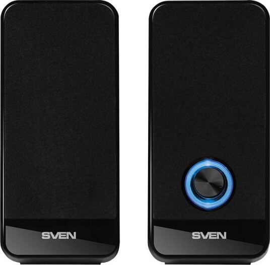 Sven 320 PC-høyttalersett med LED 6W USB