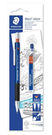 Staedtler Mechanical pencil 775 05 + leads bc