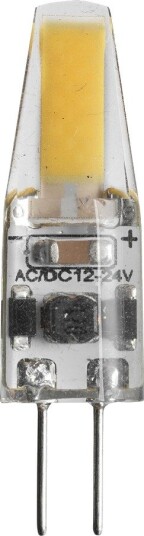 Unison LED pære G4 Silikon 12V 1.1W 2500K Dimbar