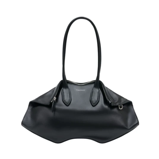 Alexander McQueen Dame Vesker Svart , Alexander McQueen Dame Vesker Svart ,