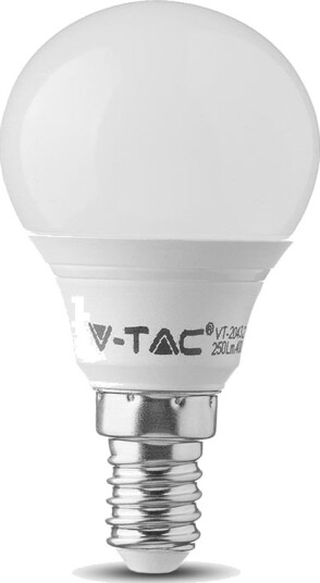 V Tac V Tac 3.7W LED pære   P45 E14   Dimbar : Ikke dimbar Kulør : Kald