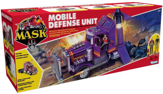 M.A.S.K. Mobile Defense Unit MDU Vehicle with Figure Set M.A.S.K. Mobile Defense Unit MDU Vehicle with Figure Set