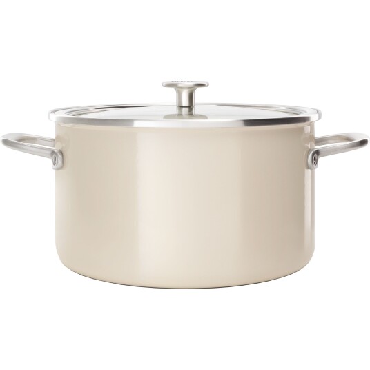 KitchenAid Cookware Collection Gryte med lokk 24 cm, Mandel KitchenAid Cookware Collection Gryte med lokk 24 cm, Mandel