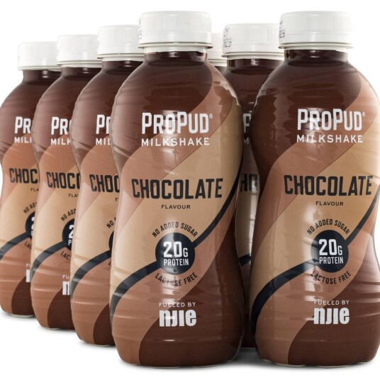 ProPud Protein Milkshake 8x330ml Caramel Glazed Bananas ProPud Protein Milkshake 8x330ml Caramel Glazed Bananas