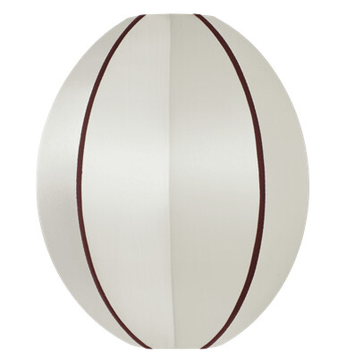 Oi Soi Oi Oval S Lampeskjerm Offwhite/Bordeaux