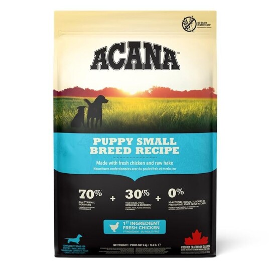Acana Valpefôr til små hunderaser 2 kg - Kornfritt, Proteinrikt Acana Valpefôr til små hunderaser 2 kg - Kornfritt, Proteinrikt