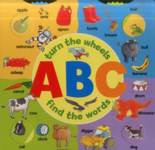 Abc: Turn the Wheels   Find the Words