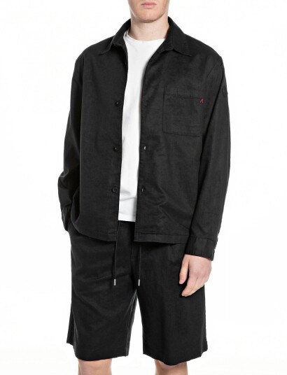 Replay Jacket Regular Black M